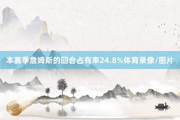 本赛季詹姆斯的回合占有率24.8%体育录像/图片